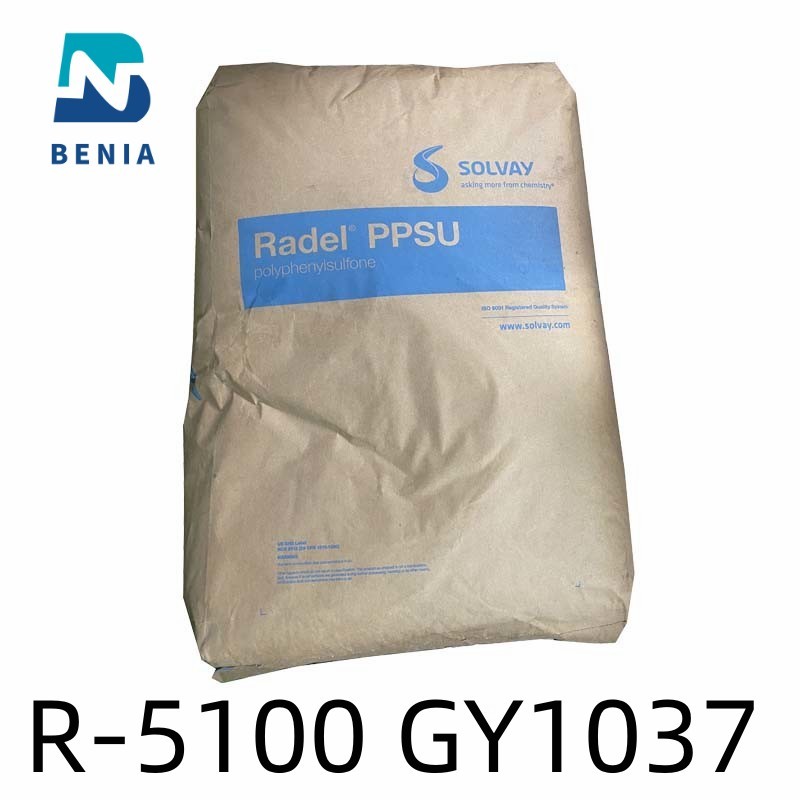 Solvay Radel PPSU Resin R-5100 GY1037 Polyphenylsulfone Flame Retardant