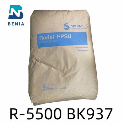 Solvay Radel R-5500 BK937 PPSU Plastic , All Color Opaque Material PPSU