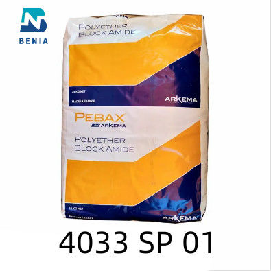 Arkema Pebax 4033 SP 01 Polyamide Heat and UV Resistant Thermoplastic Elastomer Virgin Pellet All Color