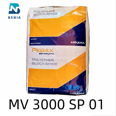 Arkema Pebax MV 3000 SP 01 Thermoplastic Elastomer Film Waterproof Virgin Pellet All Color