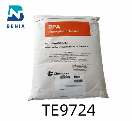 Dupont PFA TE9724 PFA Perfluoroalkoxy Vrigin Type For Film COA Certificate