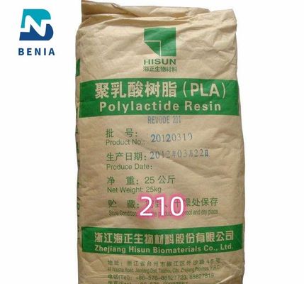 Hisun PLA Resin REVODE 210 Polylactic Acid Biobased PLA Pellets for Biodegradable Compostable