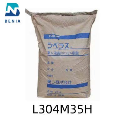 Toray LCP GF35 Siveras L304M35H LCP L304M35H 35% Glass Fiber Liquid Crystalline Polymer